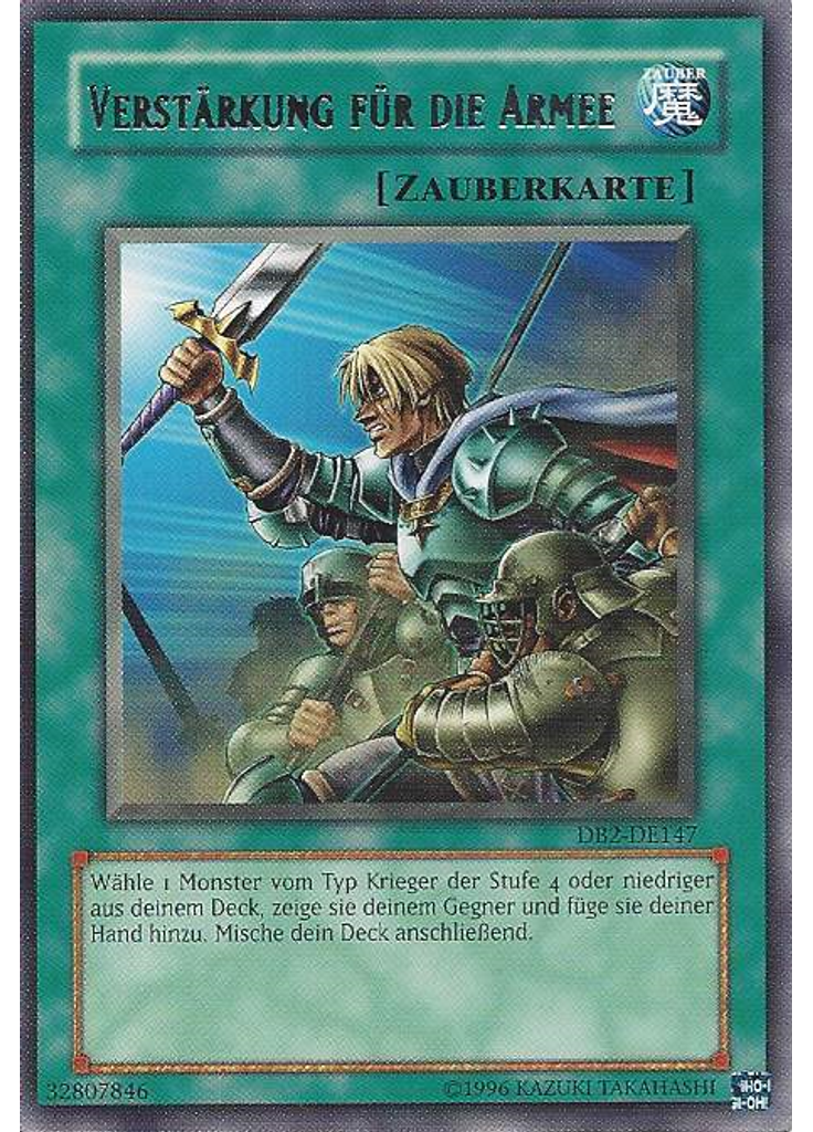 Verstärkung für die Armee