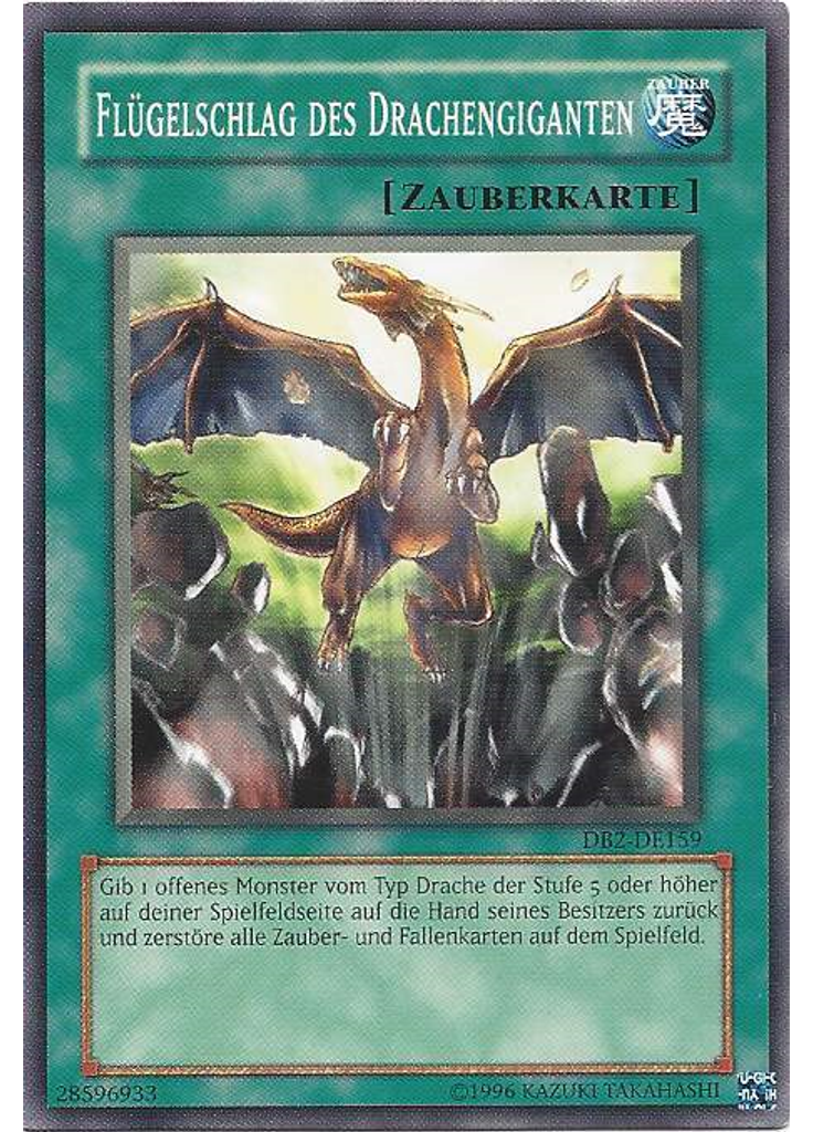 Flügelschlag des Drachengiganten