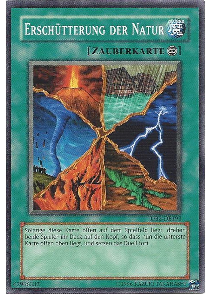 Erschütterung der Natur
