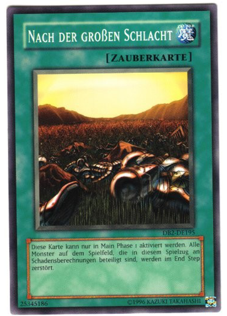 Nach der großen Schlacht