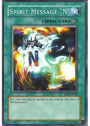 Spirit Message "N"