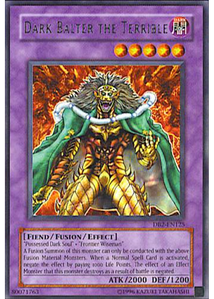 Dark Balter the Terrible