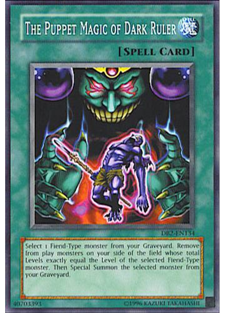 The Puppet Magic of Dark Ruler