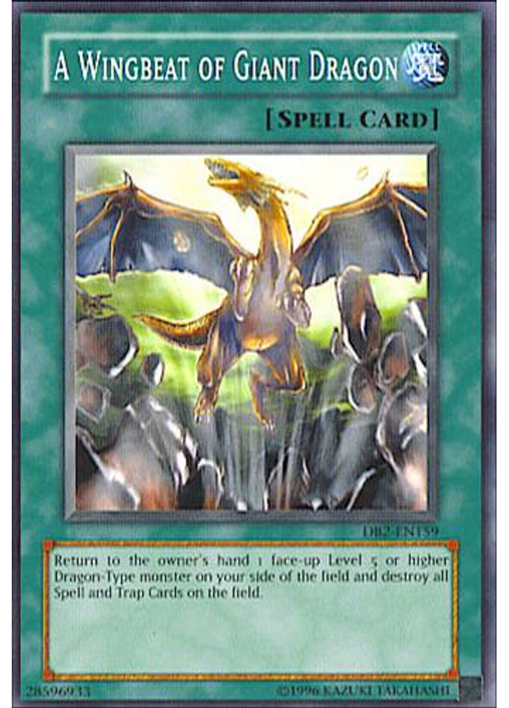 A Wingbeat of Giant Dragon