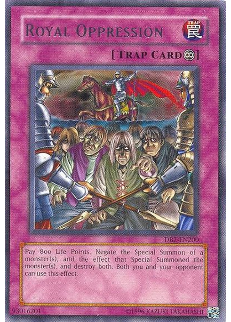 Royal Oppression