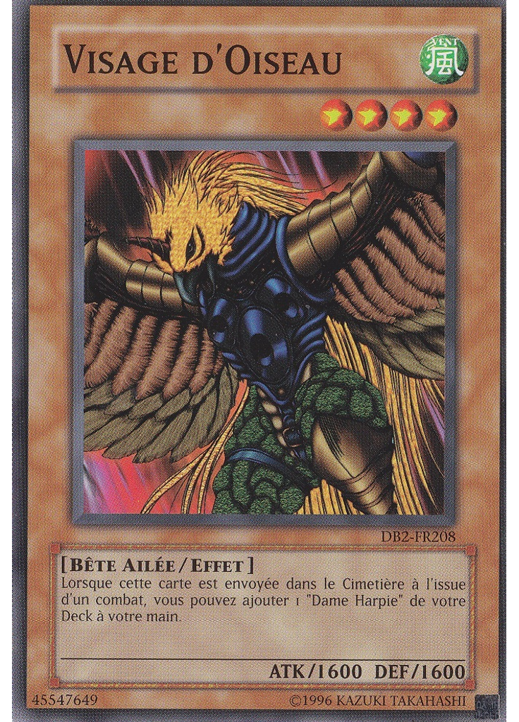 Visage d'Oiseau