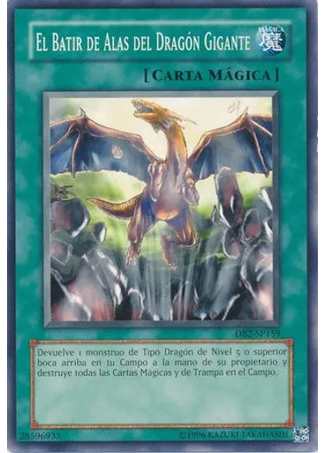 El Batir de Alas del Dragón Gigante