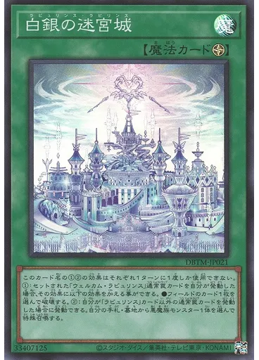 白銀の迷宮城