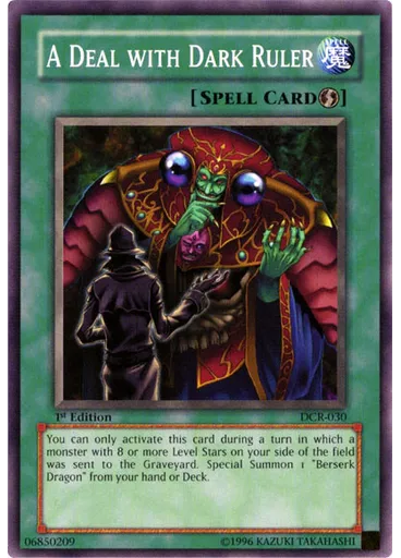 A Deal with Dark Ruler