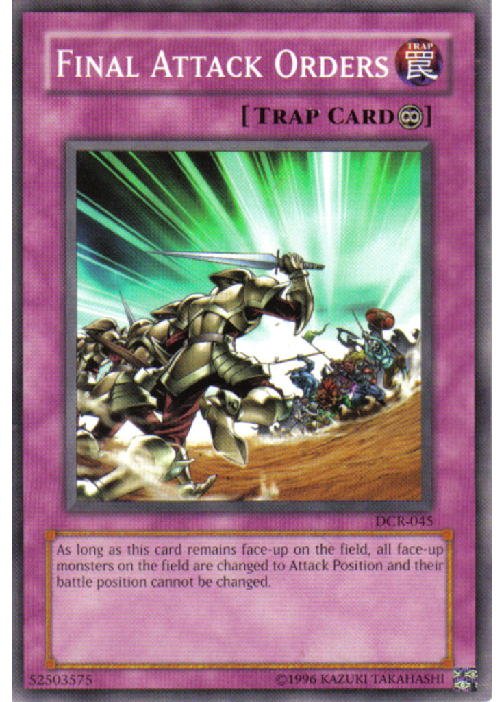 Final Attack Orders (Common Unlimited)