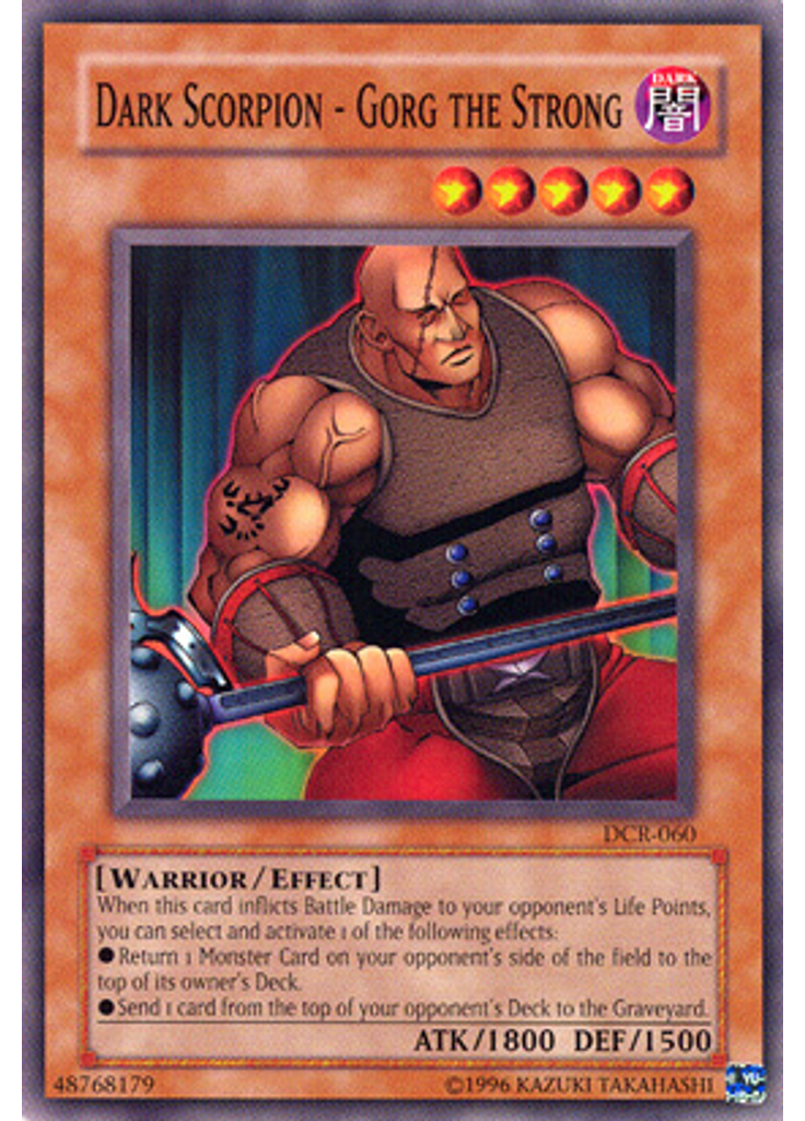 Dark Scorpion - Gorg the Strong (Common Unlimited)