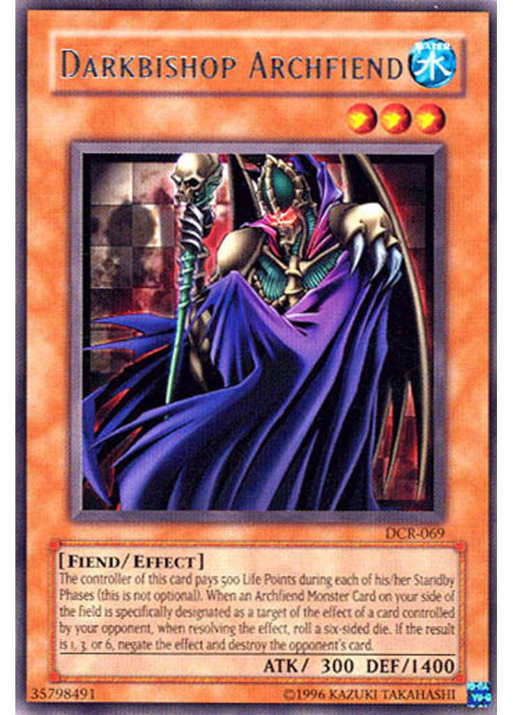 Darkbishop Archfiend (Rare Unlimited)