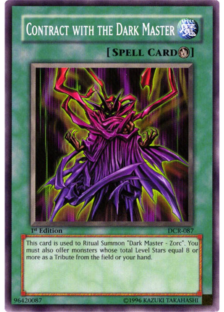 Contract with the Dark Master