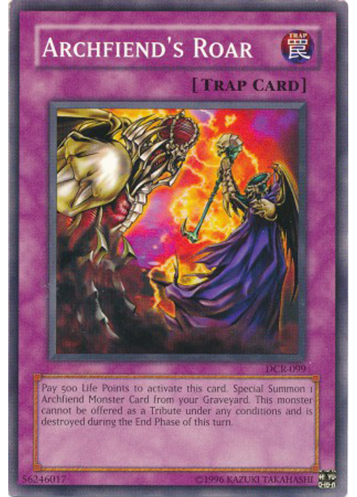 Archfiend's Roar (Common Unlimited)