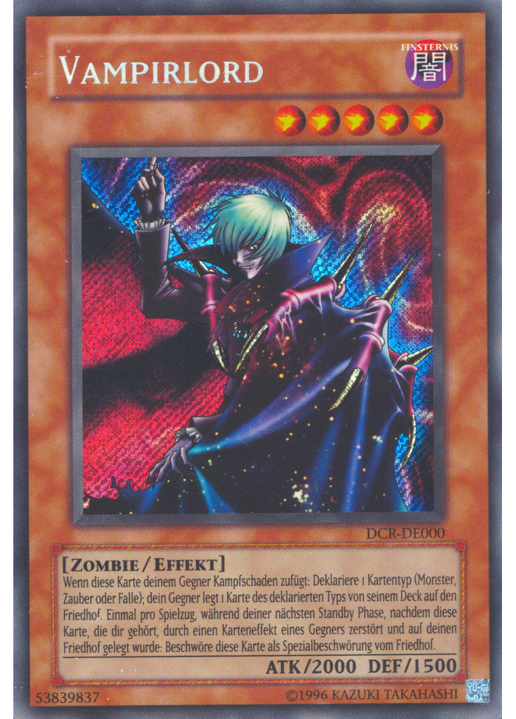 Vampirlord (Secret Rare Unlimited Reprint)
