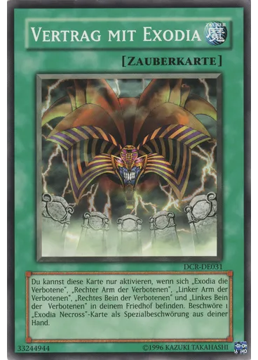 Vertrag mit Exodia