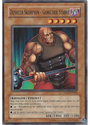 Dunkler Skorpion - Gorg der Starke