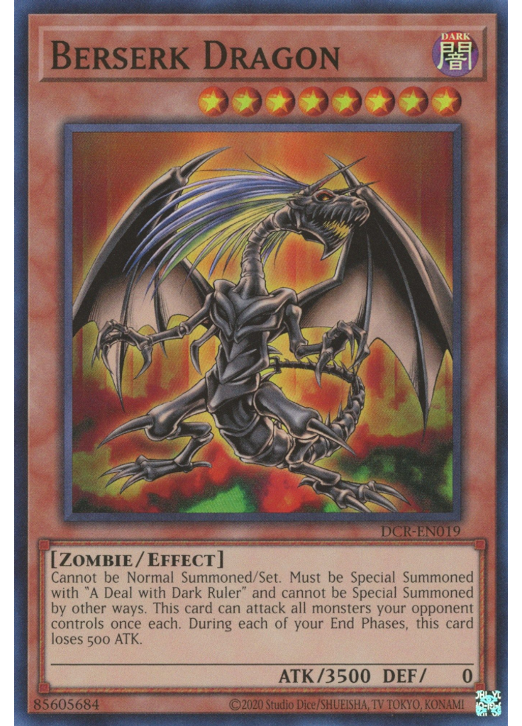 Berserk Dragon (Super Rare Unlimited 25th Anniversary Edition)