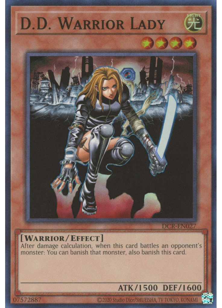 D.D. Warrior Lady (Super Rare Unlimited 25th Anniversary Edition)