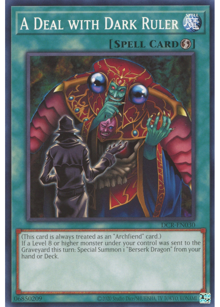 A Deal with Dark Ruler (Common Unlimited 25th Anniversary Edition)