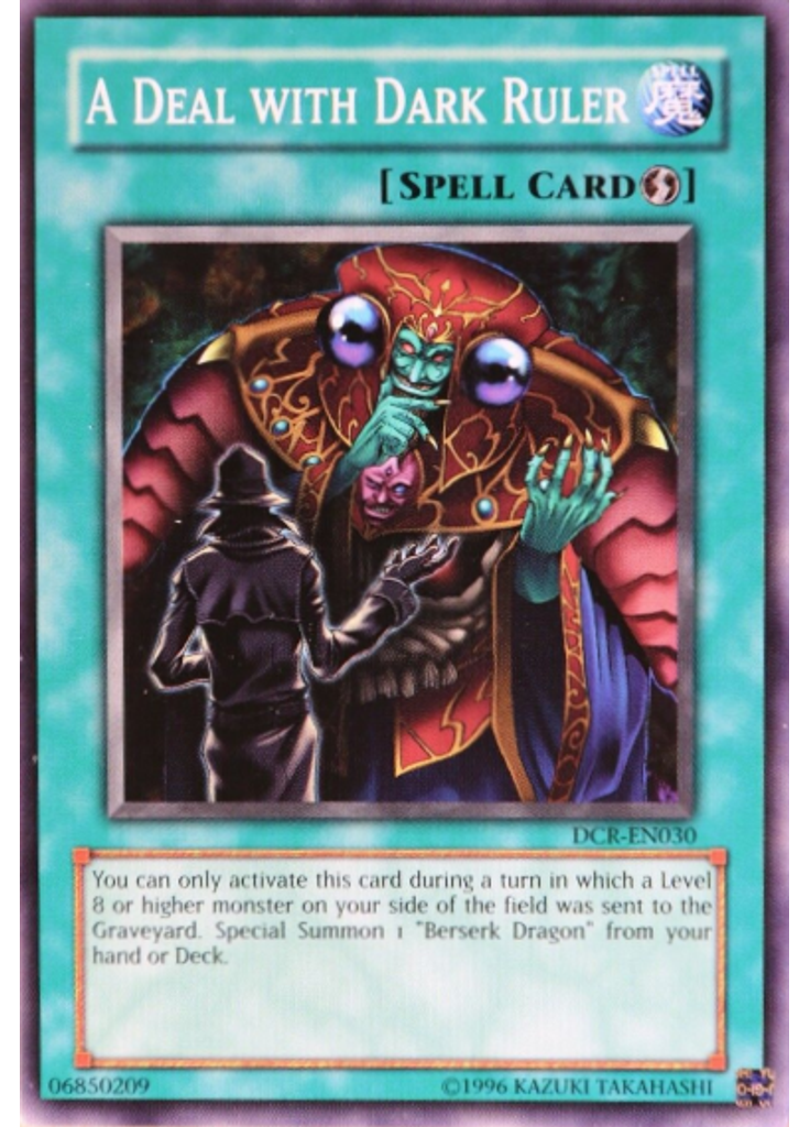 A Deal with Dark Ruler