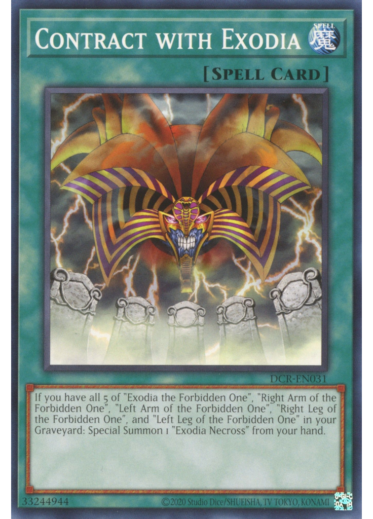 Contract with Exodia (Common Unlimited 25th Anniversary Edition)