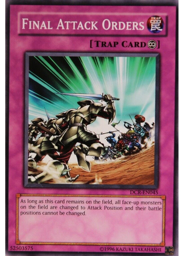 Final Attack Orders