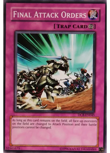 Final Attack Orders