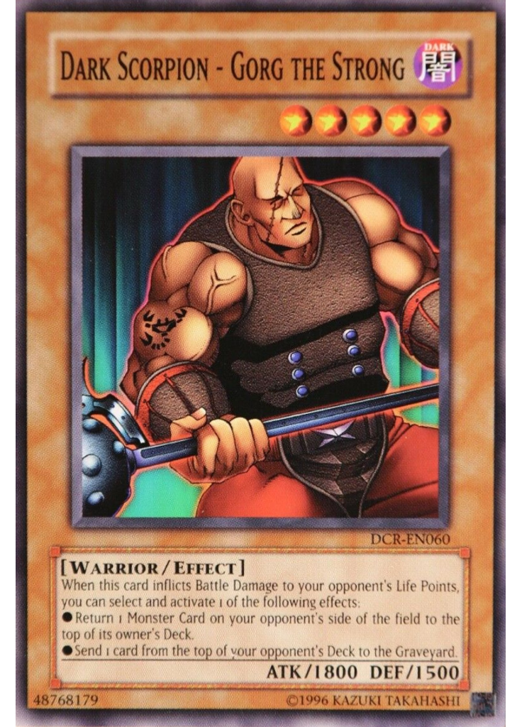 Dark Scorpion - Gorg the Strong