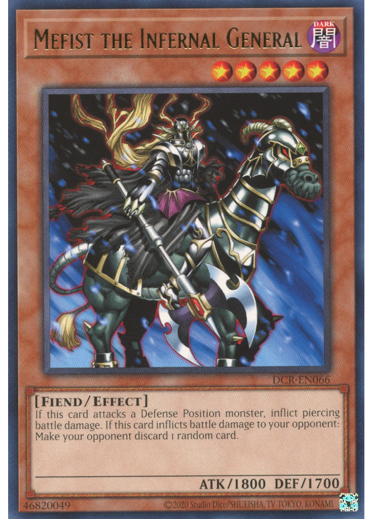 Mefist the Infernal General (Rare Unlimited 25th Anniversary Edition)