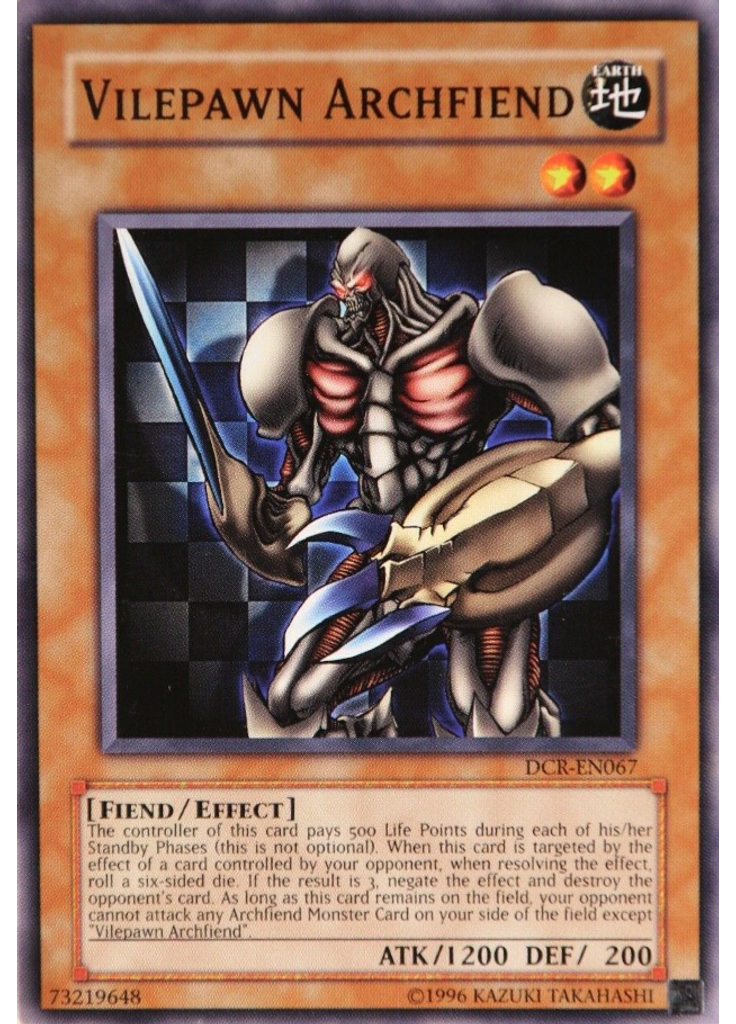 Vilepawn Archfiend