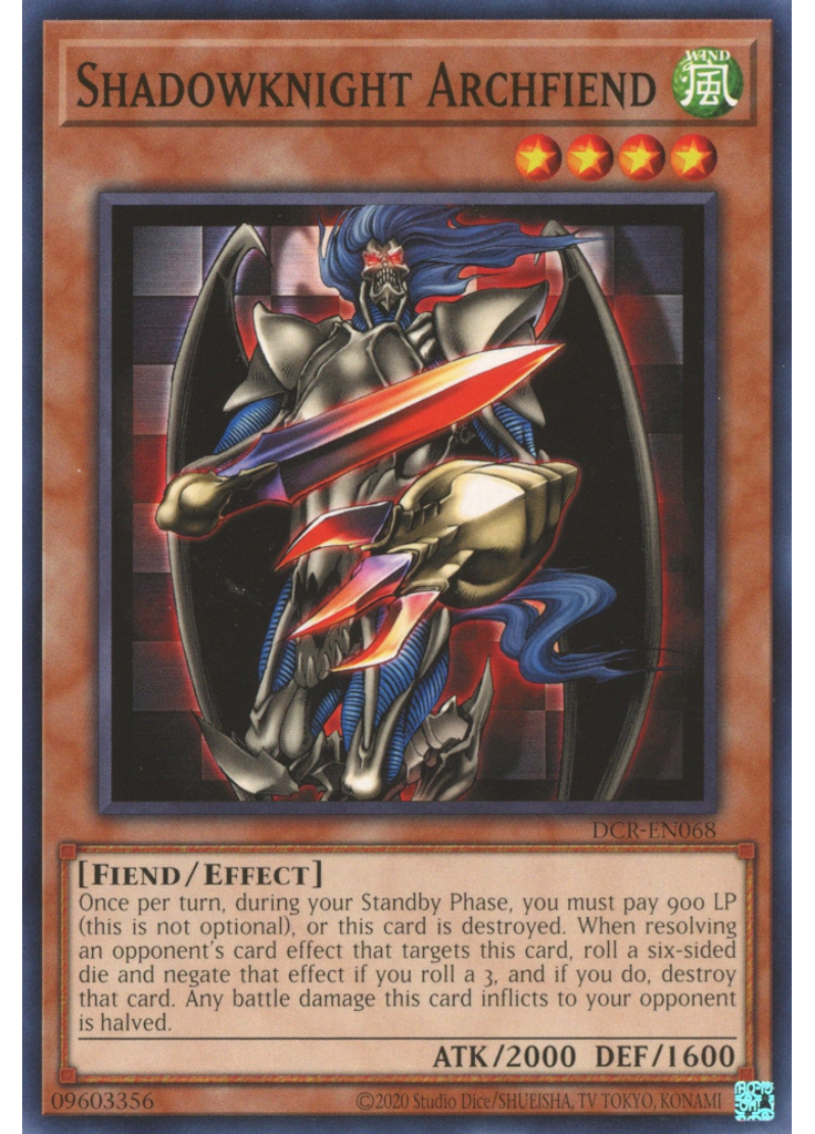 Shadowknight Archfiend (Common Unlimited 25th Anniversary Edition)