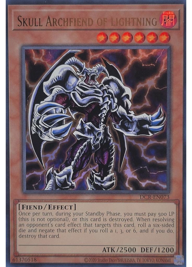Skull Archfiend of Lightning (Ultra Rare Unlimited 25th Anniversary Edition)