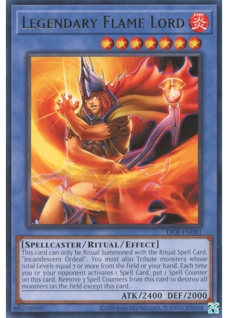 Legendary Flame Lord (Rare Unlimited 25th Anniversary Edition)