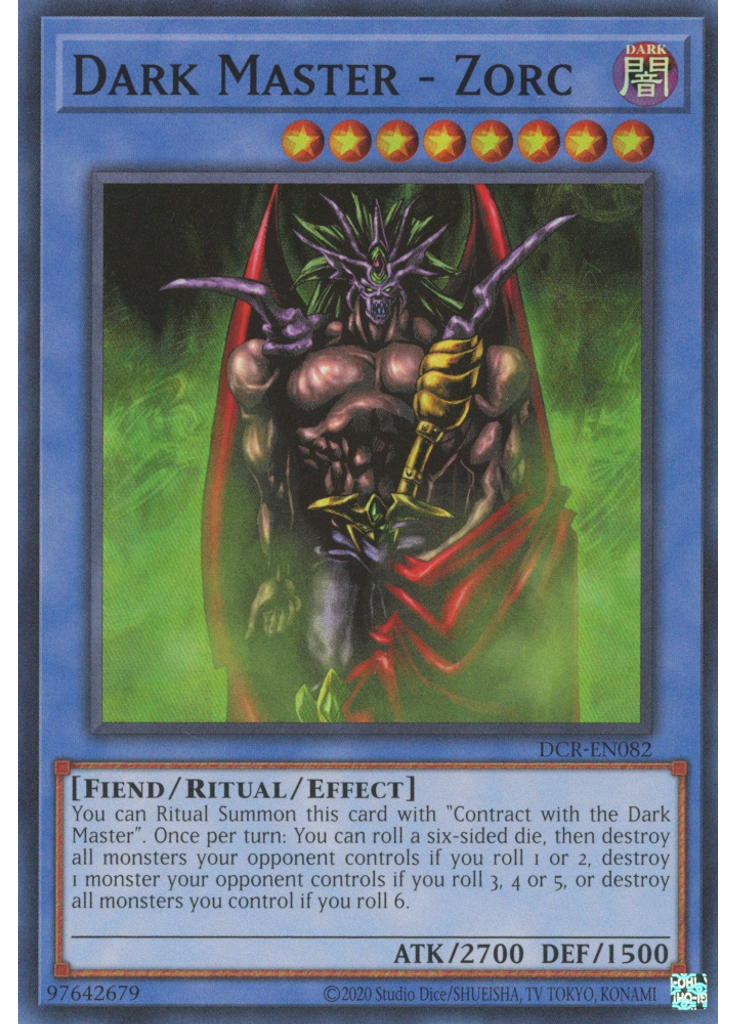 Dark Master - Zorc (Super Rare Unlimited 25th Anniversary Edition)
