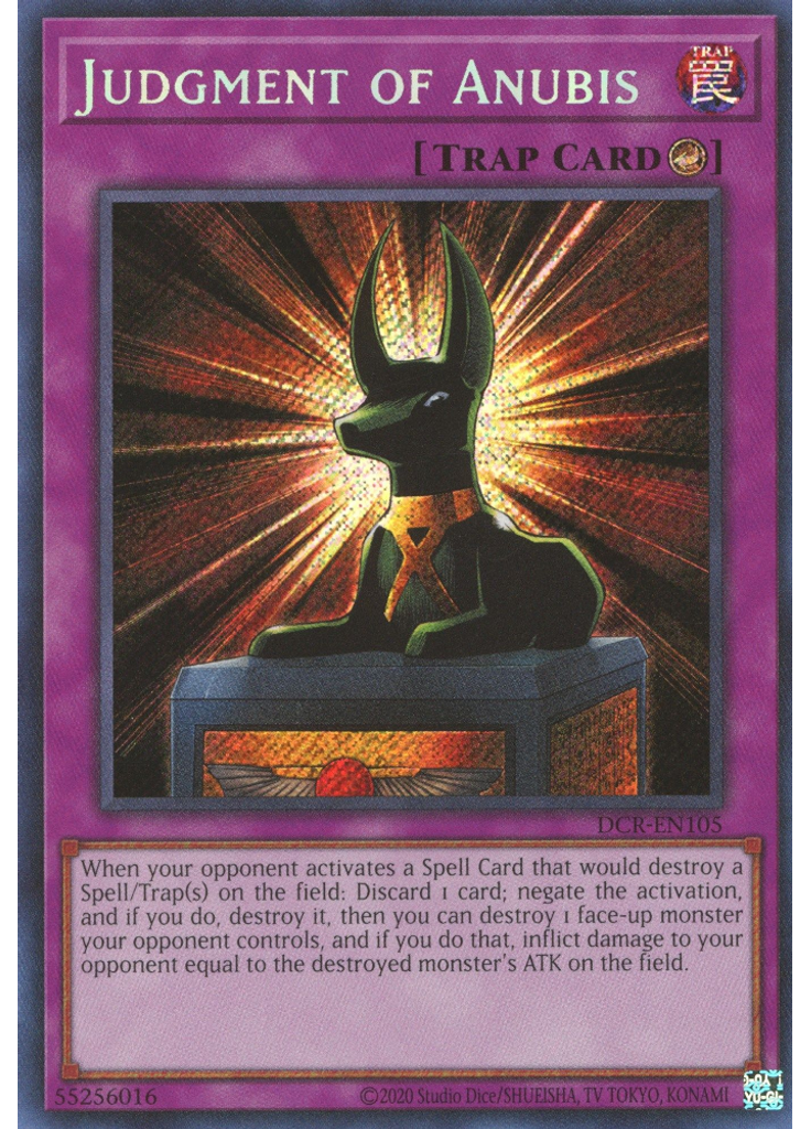 Judgment of Anubis (Secret Rare Unlimited 25th Anniversary Edition)
