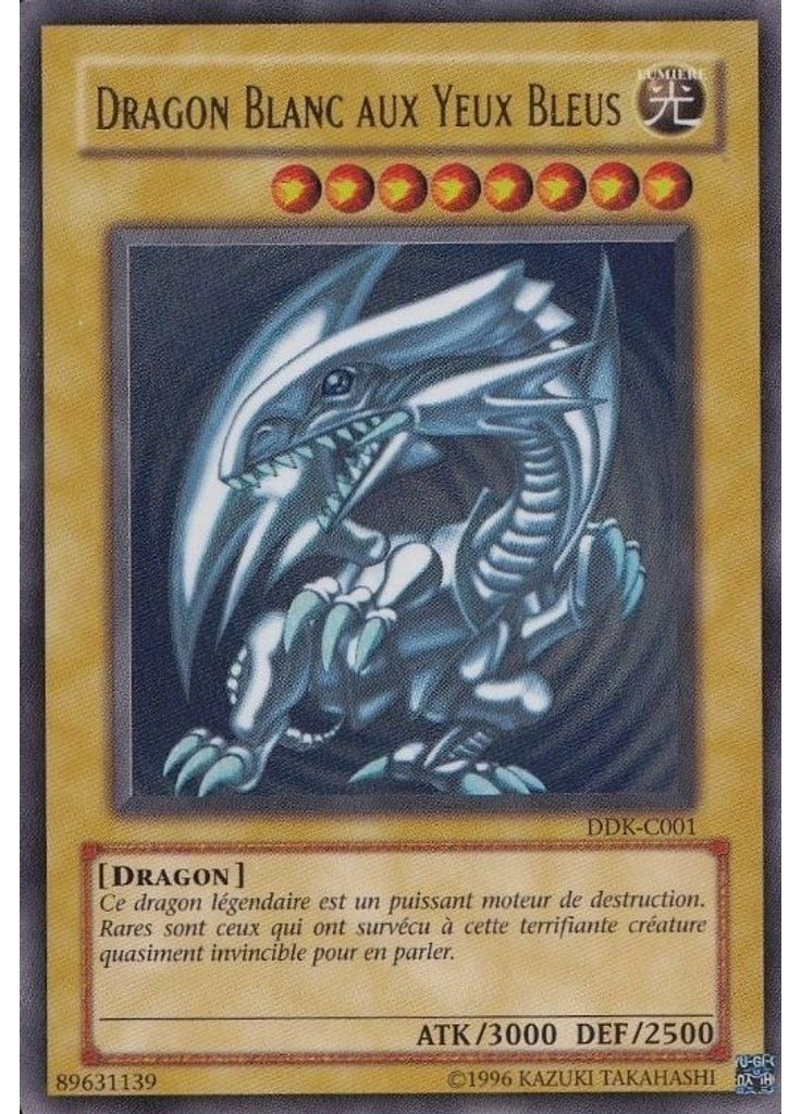Dragon Blanc aux Yeux Bleus (Ultra Rare Unlimited)