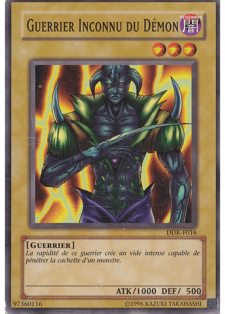 Guerrier Inconnu du Démon (Common Unlimited)