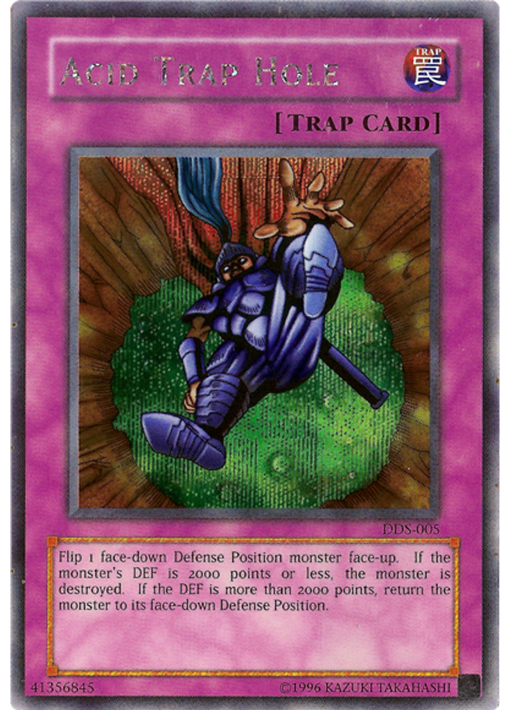 Acid Trap Hole