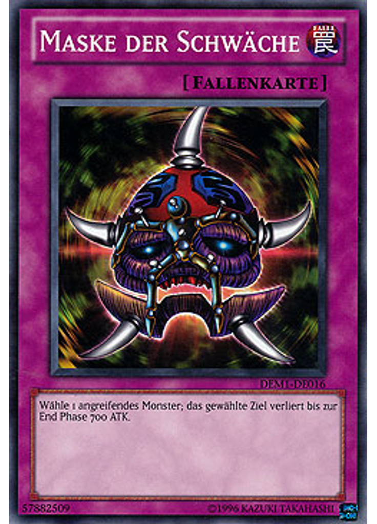 Maske der Schwäche