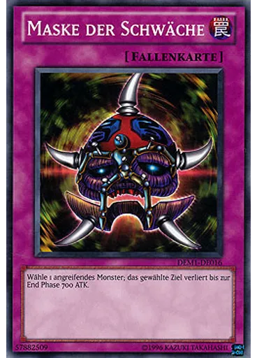 Maske der Schwäche