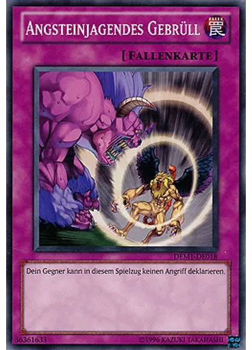 Angsteinjagendes Gebrüll