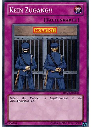 Kein Zugang!!