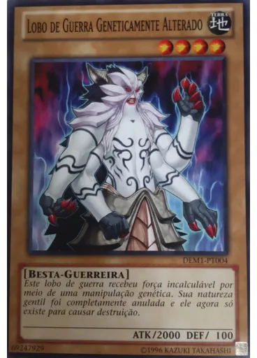 Lobo de Guerra Geneticamente Alterado
