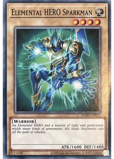 Elemental HERO Sparkman (Common Unlimited Reprint2)