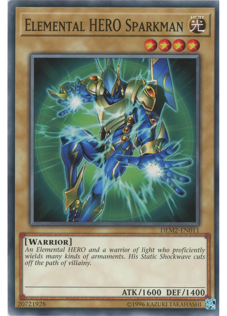 Elemental HERO Sparkman (Common Unlimited Reprint)