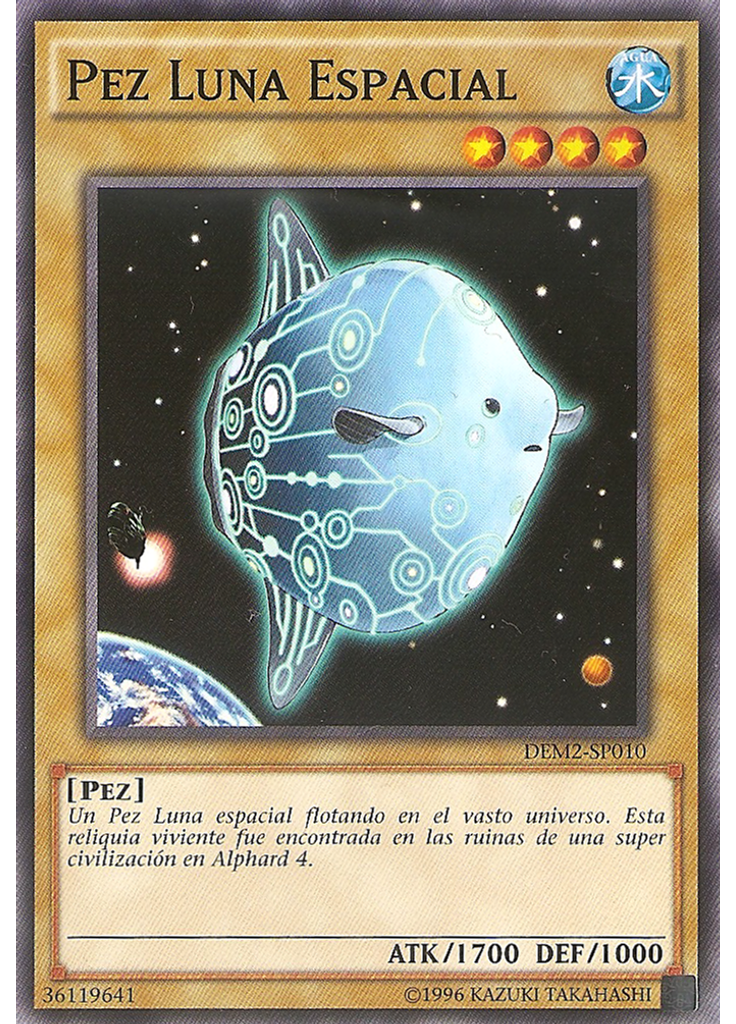 Pez Luna Espacial