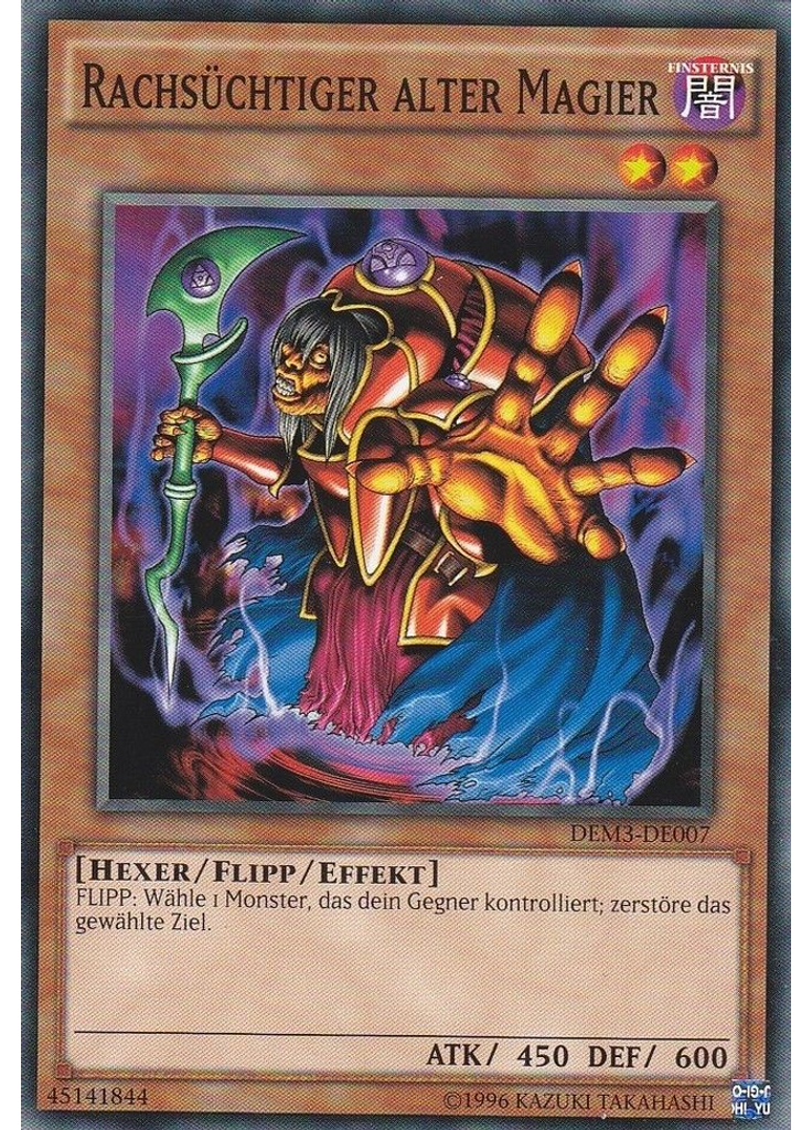 Rachsüchtiger alter Magier