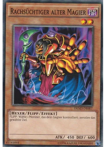 Rachsüchtiger alter Magier