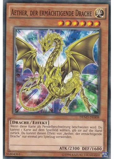 Aether, der ermächtigende Drache — Demo Deck 2016